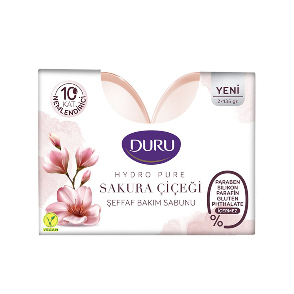 آی‌سو مارکت - Duru Hydro Pure Sakura Cicegi Sabunu 270g