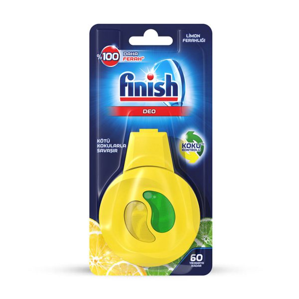 بوگیر ماشین ظرفشویی لیمویی فینیش - Finish Deo Bulasik Makinesi Kokusu Limon