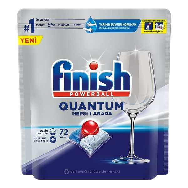 قرص ماشین ظرفشویی فینیش کوانتوم 72 عددی - Finish Quantum 72