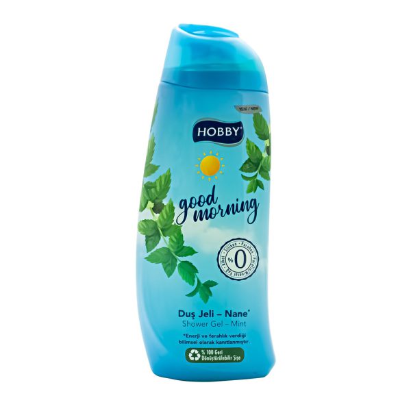 شامپو بدن هوبی مدل Good Morning با عصاره نعناع - Hobby Good Morning Shower Gel 450ml