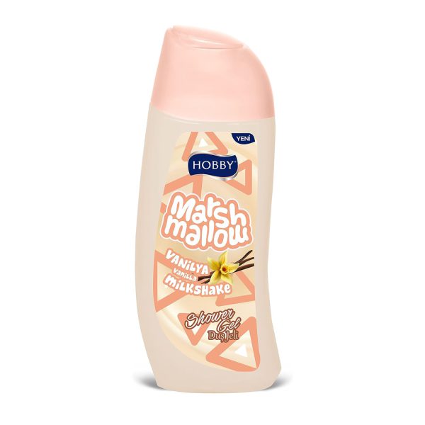 شامپو بدن هوبی مدل MarshMallow با عصاره وانیل - Hobby Marshmallow Vanilya Dus Jeli 500ml