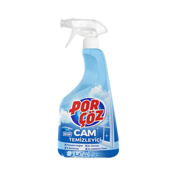 اسپری شیشه پاک‌ کن پورچوز حجم 750 میل - Porcoz Cam Temizleyici 750ml