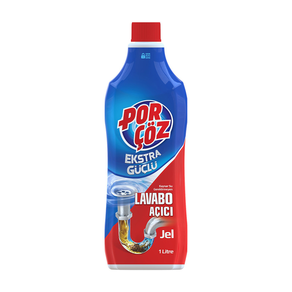 آی‌سو مارکت - Porcoz Ekstra Guclu Lavabo Acici 1000ml