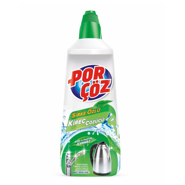 مایع جرم‌گیر استیل پورچوز - Porcoz Sirke Ozlu Kirec Cozucu 500ml