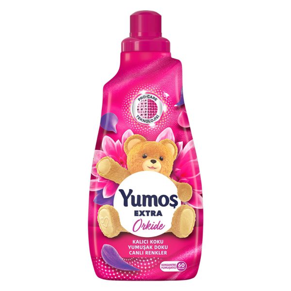 مایع نرم‌ کننده لباس یوموش با رایحه ارکیده - Yumos Extra Orkide 1440ml