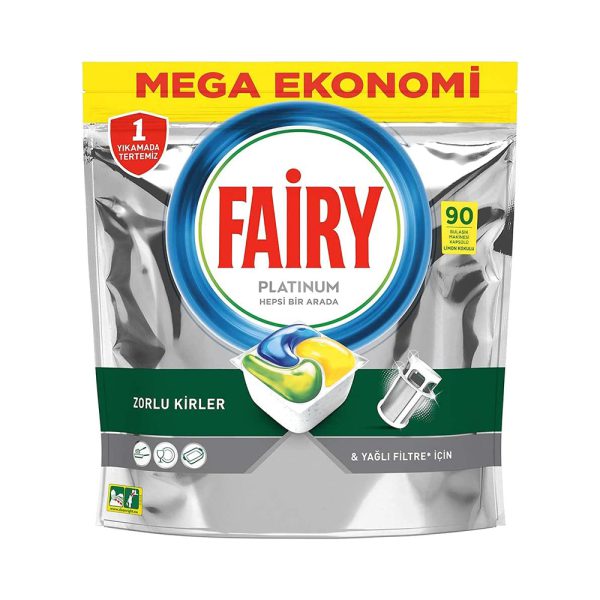 قرص ماشین ظرفشویی فیری پلاتینیوم 90 عددی - fairy platinum 90