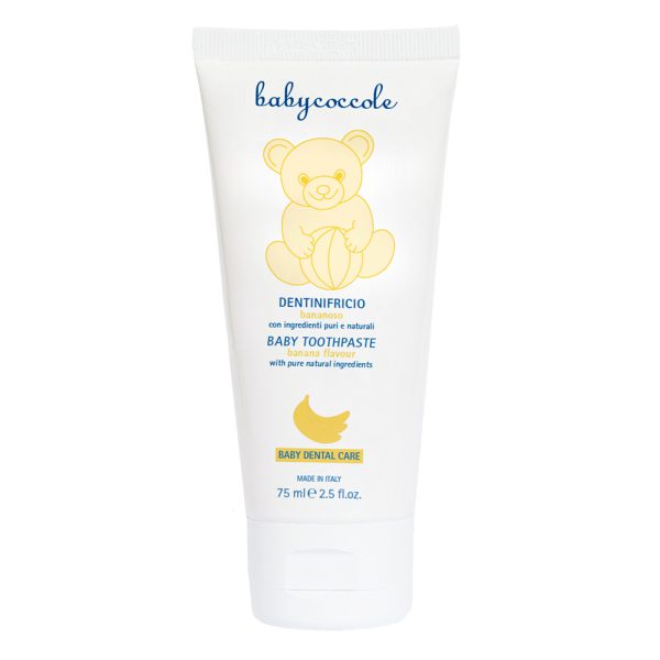 خمیردندان کودک بیبی‌کوکول با طعم موز - Babycoccole Banana Flavour Baby Toothpaste 75ml