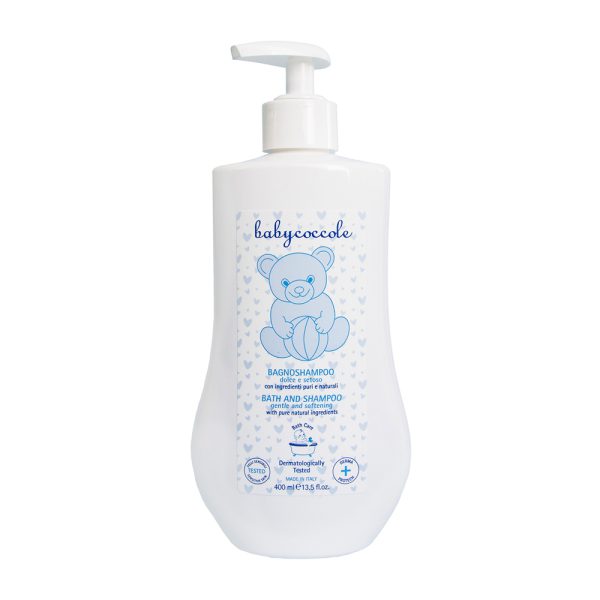 شامپو سر و بدن کودک بیبی‌کوکول حجم 400 میلی‌لیتر - Babycoccole Bath And Shampoo Gentle And Softening 400ml