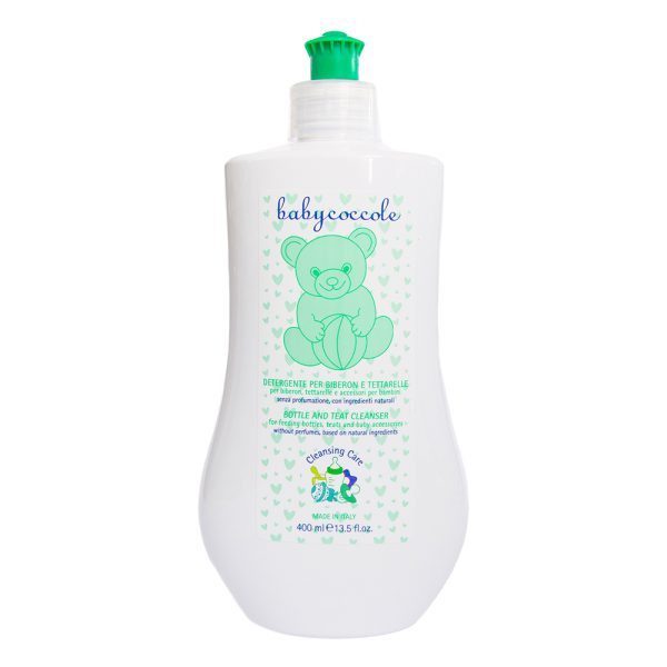 مایع استریل و ضدعفونی‌کننده لوازم کودک بیبی‌کوکول - Babycoccole Bottle And Teat Cleanser 400ml