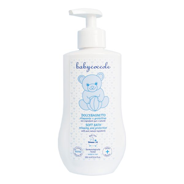 شامپو بدن کودک بیبی‌کوکول حجم 250 میلی‌لیتر - Babycoccole Soft Bath Relaxing And Protective 250ml