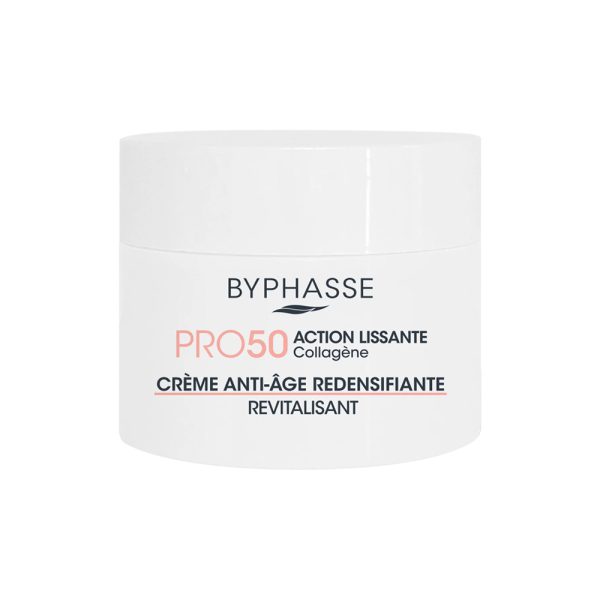 کرم ضدچروک بایفاس مناسب سنین 50 سال به بالا - Byphasse Anti Aging Cream PRO50 50ml