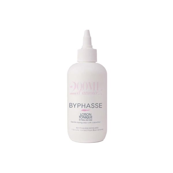 تونر بایفاس با عصاره گلاب مناسب انواع پوست حجم 200 میلی‌لیتر - Byphasse Gentle Tonique Lotion With Rosewater 200ml