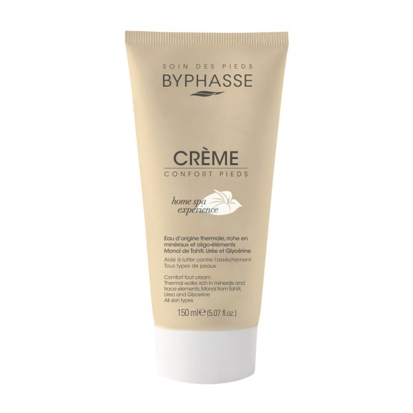 کرم ترک پا بایفاس حجم 150 میلی‌لیتر - Byphasse Home SPA Experience Comfort Foot Cream 150ml