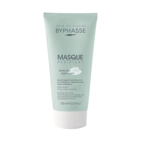 ماسک صورت بایفاس مناسب انواع پوست‌های چرب - Byphasse Home SPA Experience Purfying Face Mask 150ml