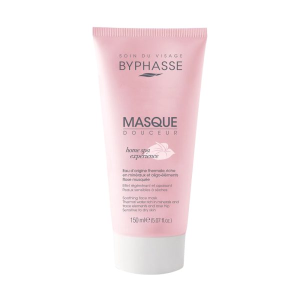 ماسک صورت بایفاس مناسب پوست‌های حساس و خشک - Byphasse Home SPA Experience Soothing Face Mask 150ml