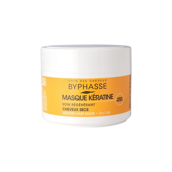 ماسک مو حرفه‌ای کراتینه بایفاس حجم 250 میلی‌لیتر - Byphasse Sublim Protect Hair Mask Keratin 250ml