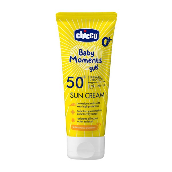 کرم ضد آفتاب کودک چیکو +SPF 50 - Chicco Baby Moments Sun Cream SPF 50 75ml