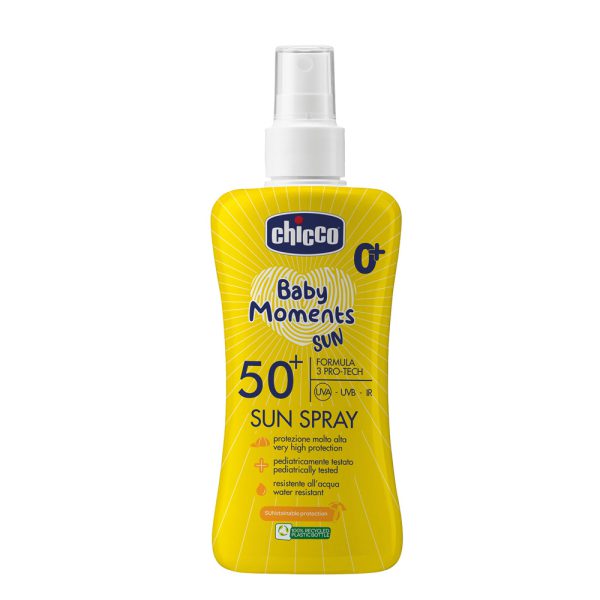 اسپری ضد آفتاب کودک چیکو +SPF 50 - Chicco Baby Moments Sun Spray SPF 50 150ml