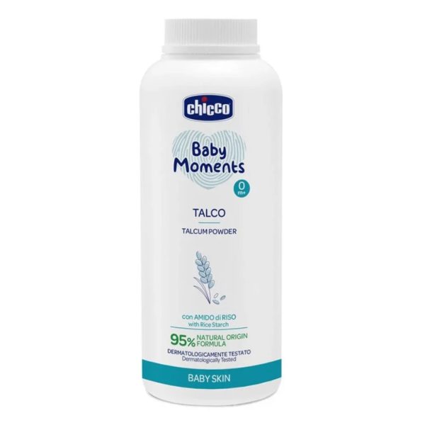 پودر بچه چیکو مدل Talco با عصاره گندم - Chicco Baby Moments Talcum Powder 150g