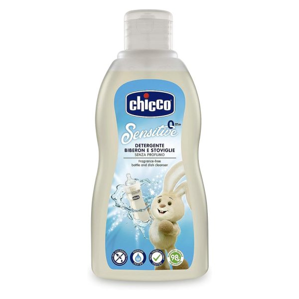 مایع استریل و ضدعفونی‌کننده لوازم کودک چیکو مدل Sensitive - Chicco Sensitive Bottle And Dish Cleanser 300ml