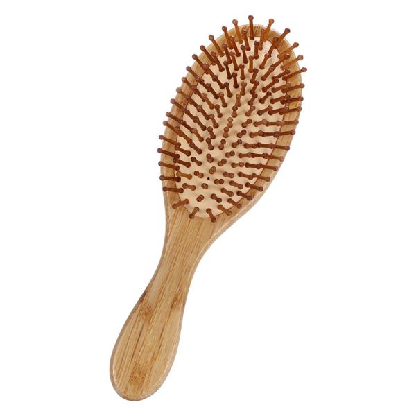 برس بامبو کلاسیک مدل بیضی - Classic Oval Bambo Hair Brush