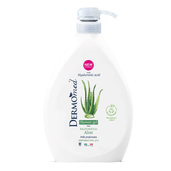 شامپو بدن درمومد Dermomed با رایحه آلوئه ورا - Dermomed Aloe Purifying Shower gel 1000ml