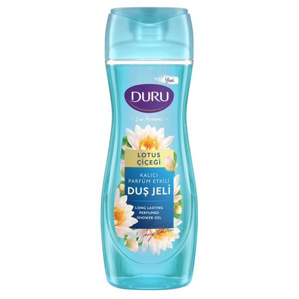 شامپو بدن دورو مدل Lotus Çiçeği - Duru Lux Perfumes Lotus Cicegi Dus Jeli 450ml