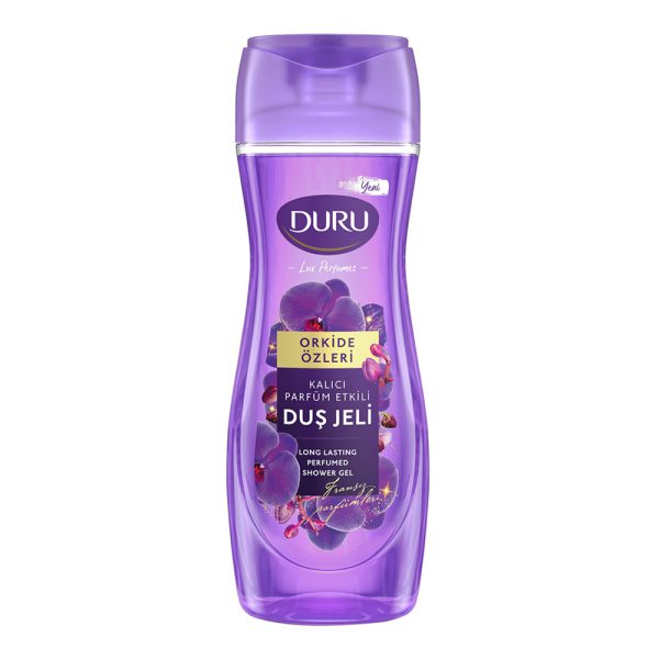 شامپو بدن دورو مدل Orkide Özleri - Duru Lux Perfumes Orkide Ozleri Dus Jeli 450ml