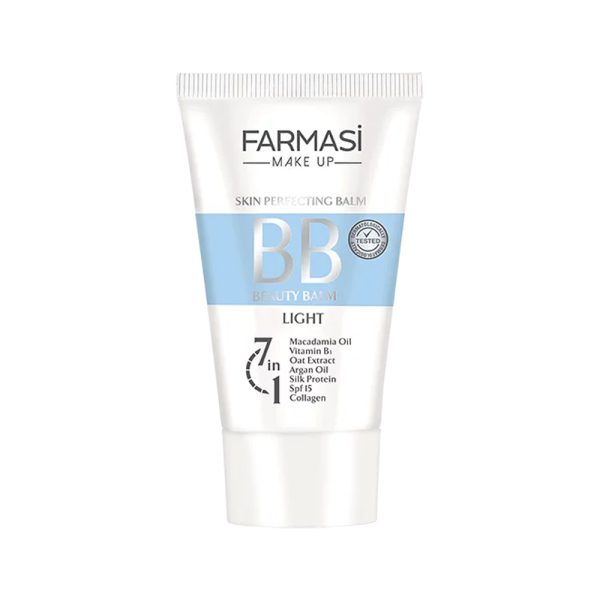 بی‌بی کرم 7 در 1 فارماسی شماره 01 حجم 50 میلی‌لیتر - FARMASI BB CREAM LIGHT 50ML