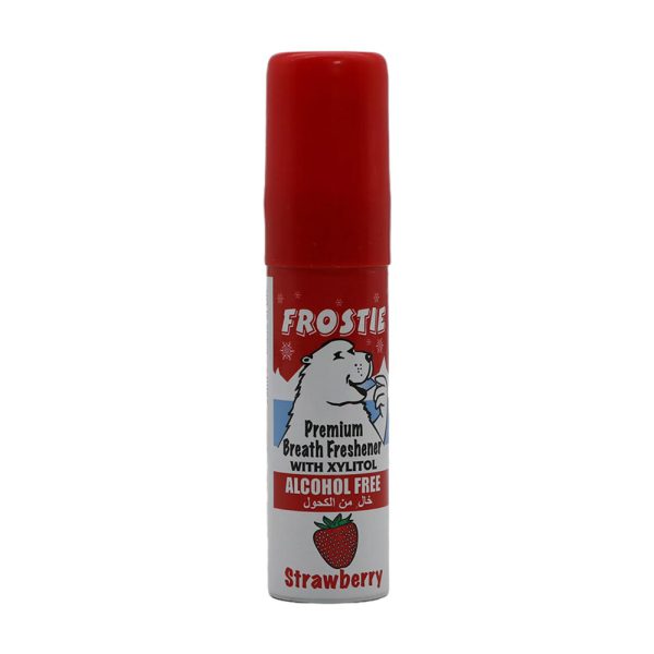 اسپری خوشبوکننده دهان فروستی مدل Strawberry - Frostie Strawberry Premium Breath Freshener