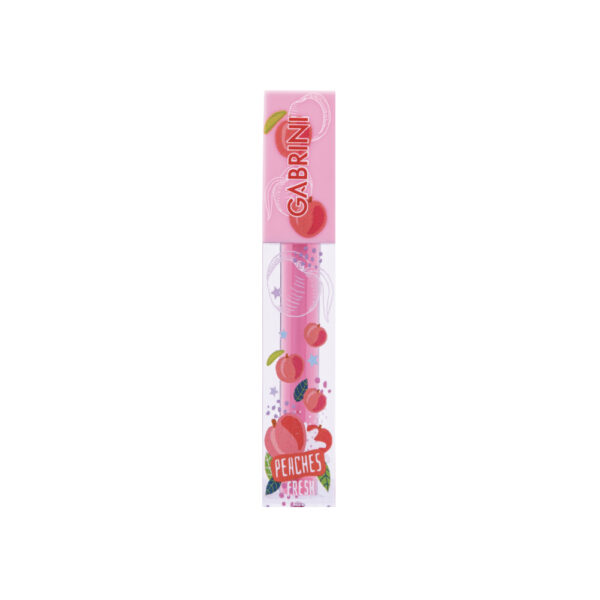 برق لب گابرینی با طعم هلو - Gabrini Fruity Lipgloss Peaches 4ml