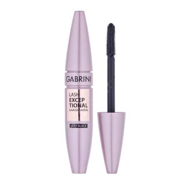 ریمل حجم‌دهنده فوق مشکی گابرینی مدل Lash Exceptional - Gabrini Lash Exceptional Very Black Mascara 12ml