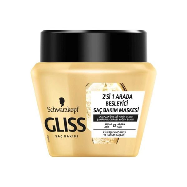 ماسک مو گلیس مدل Ultimate Oil - Gliss Ultimate Oil Hair Mask