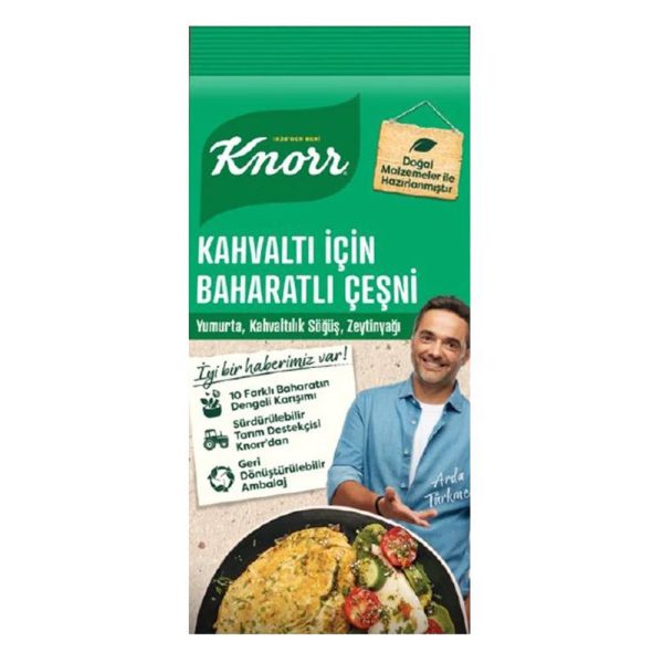 ادویه مخصوص صبحانه کنور وزن 35 گرم - Knorr Kahvalti Icin Baharatli Cesni 35G