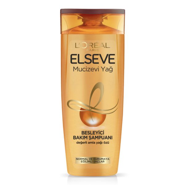 شامپو سر لورآل مدل Mucizevi Yağ - LOreal Paris Elseve Mucizevi Yag Besleyici Bakim sampuani 450ml