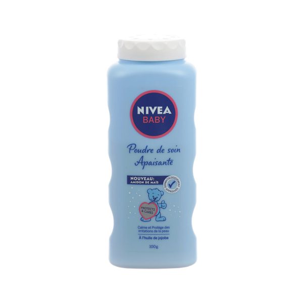 پودر بچه نیوآ حجم 100 گرم - NIVEA BABY Poudre De Soin Apaisante