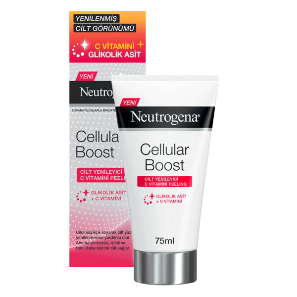 کرم لایه‌ بردار نوتروژینا مدل Cellular Boost - Neutrogena Cellular Boost Vitamin C Polish 75ml