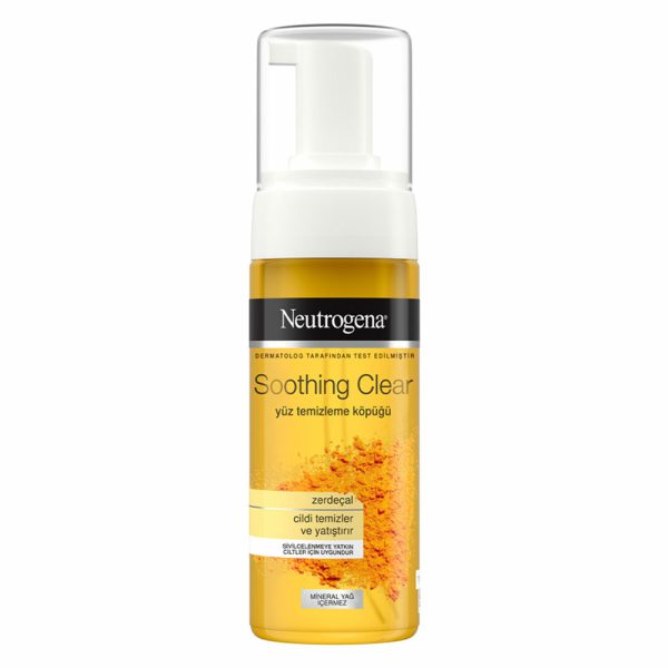 فوم شستشوی صورت نوتروژینا مدل Soothing Clear - Neutrogena Soothing Clear Yuz Temizleme Kopugu 150ml