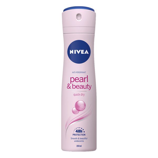 اسپری زنانه ضدتعریق نیوآ مدل Pearl & Beauty - Nivea Pearl Beauty Spray