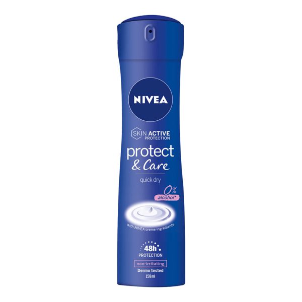 اسپری مردانه ضدتعریق نیوآ مدل Protect & Care - Nivea Protect Care Non Irritating Spray