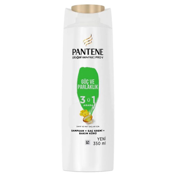 شامپو سر پنتن مدل Güç Ve Parlaklık - Pantene Guc Ve Parlaklik Sampuan