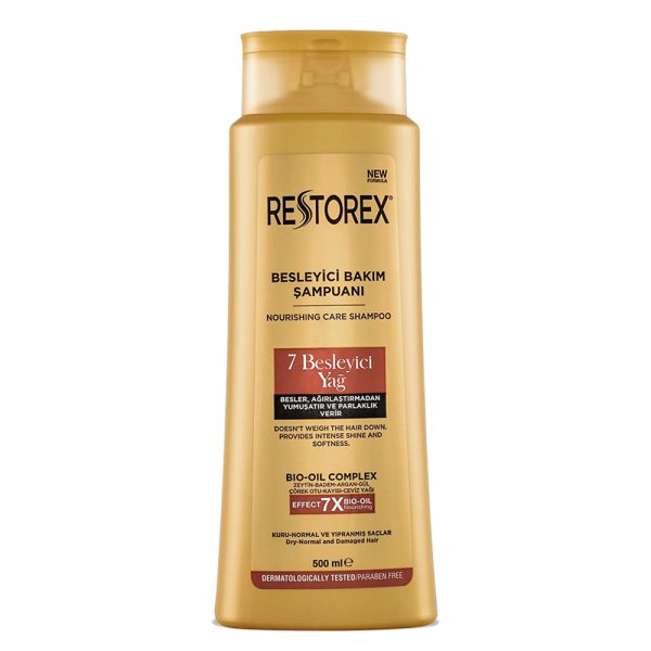 شامپو سر رستورکس مدل Besleyici Bakim - Restorex Besleyici Bakim Sampuan 500ml