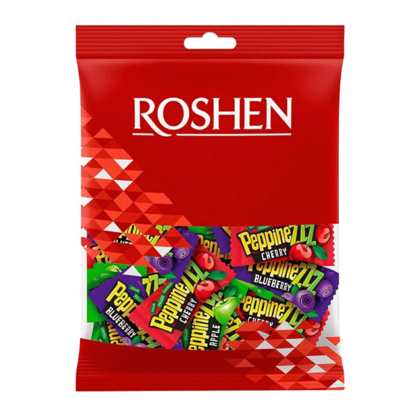 آبنبات ترش میوه ای روشن مدل PeppineZZZ وزن 900 گرم - Roshen Peppinezzz Candies 900g