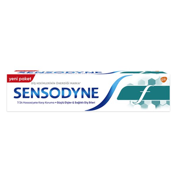 خمیردندان سنسوداین مدل Fluoride - Sensodyne Florurlu Dis Macunu 100ml