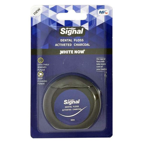 نخ دندان سیگنال مدل White Now - Signal Dental Floss White Now 50m