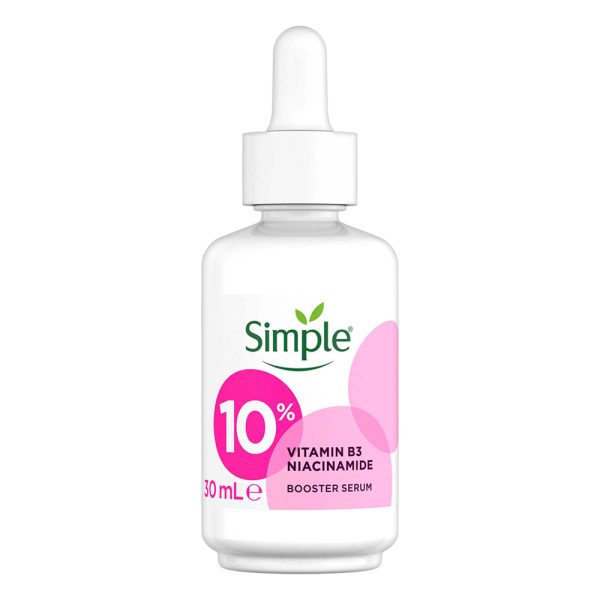 سرم تقویت‌کننده پوست سیمپل مدل Vitamin B3 Niacinamide - Simple Vitamin B3 Niacinamide Booster Serum 30ml