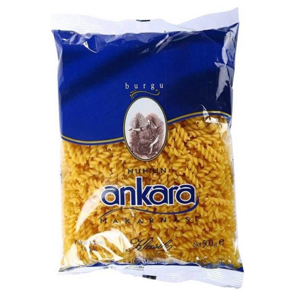 ماکارونی آنکارا مدل Burgu وزن 500 گرم - ankara burgu makarna 500g