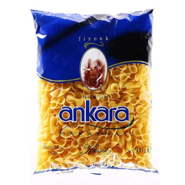 ماکارونی آنکارا مدل Fiyonk وزن 500 گرمی - ankara fiyonk 500g