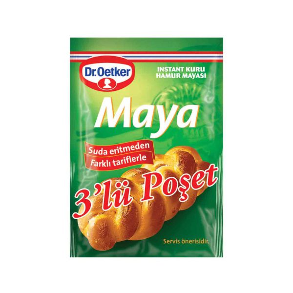 خمیر مایه دکتر اوتکر بسته 3 عددی - droetker instant maya 3lu Pack 30g