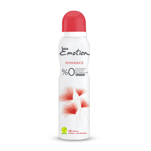 اسپری ضد تعریق ایموشن قرمز مدل رمان Romance - emotion romance deodorant spray 150ml